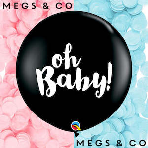 Oh Baby Gender Reveal Balloon