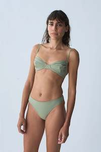 Swimwear: High Cut Bottom Cactus