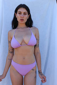 Nu Swim: High Cut Bottom Lilac