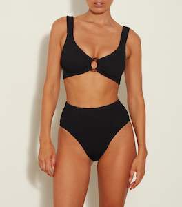 Hunza G: Nadine Bikini Set Black