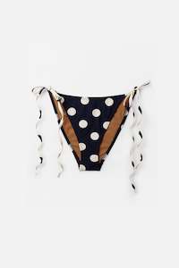 Frontpage: String Bottom String Bottom Polka Dot Black