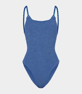 Frontpage: Camille Swim Metallic Denim