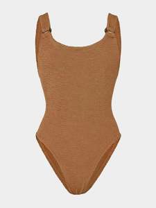 Frontpage: Domino Swim Metallic Cocoa