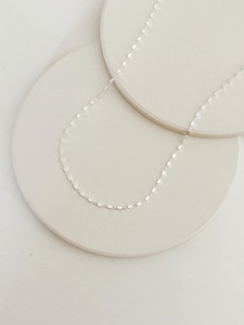 Dahlia Necklace Silver