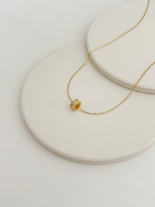 Necklaces: Ray Necklace Gold