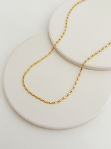 Necklaces: Dahlia Necklace Gold