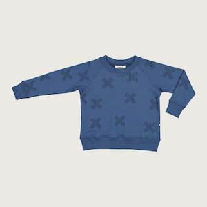 Cotton merino sweater for kids Mello Merino