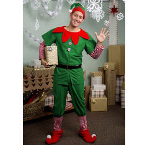 Christmas Costumes: Mens Christmas Elf