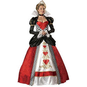 Wonderland Costumes: Queen of hearts gown