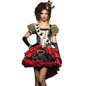 Wonderland Costumes: Deluxe Royal Queen of hearts