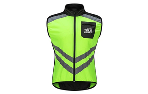 High-Viz Sleeveless Vest For Cycling & Mountain Biking - MeloYelo