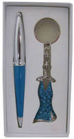 Stationery/Gifts - Gifts - Melric International: Stationery Set - Pen & Dress Keyring
