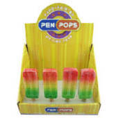 Stationery/Gifts - Gifts - Melric International: Coloured Ice Block Pen Display