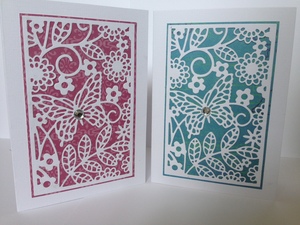 Products: Floral Butterfly Card - Melrose Paper Designs