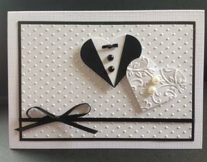 Sweet Hearts Wedding Card - Melrose Paper Designs