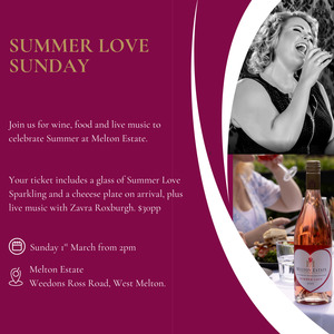 Summer Love Sunday - 1st March 2026