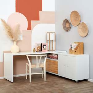 SIDEboy 2 Bay 3 High with DESKtop 1800 Example B