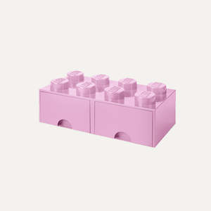 Lego: LEGO Brick - Pink 2 Drawer
