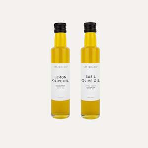 Homewares: Tasteology - Duo Oil Kit Lemon and Basil