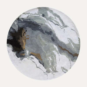 Uluru Rug - Round Sandstone