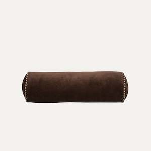 Cushions: Elliot Chocolate Bolster Cushion