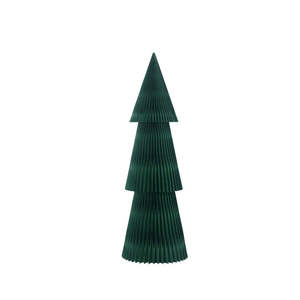 Homewares: Paper Christmas Tree - Medium Dark Green