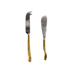 Planters: Gold Cheese Knives Set of 2
