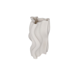 Homewares: Arti White 3D Ceramic Vase - Small