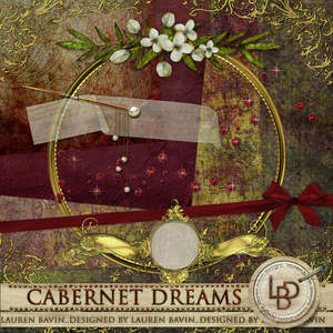 Digital Scrapbooking: Cabernet Dreams