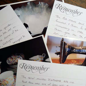 Share Your Family History: 6x4 Journal Cards - Days