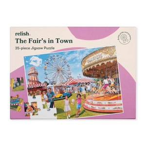The Fair’s in Town Relish Tray Dementia Jigsaw Puzzle – 35 Piece