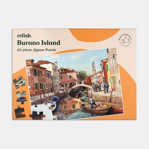 Products: Burano Island Tray Dementia Jigsaw Puzzle – 63 Piece