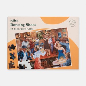 Dancing Shoes Tray Dementia Jigsaw Puzzle – 63 Piece