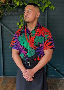 Mika Shirt - Winter Palms