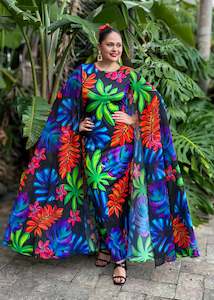 Capes: Salamasina Cape Dress - Nuanua