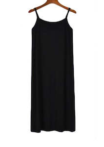 Black Slip Dress - Short