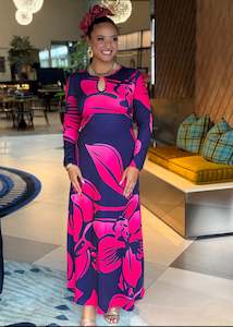 Mei Dress - Pink Tide