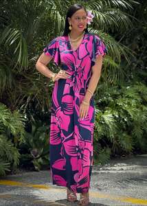 Dresses: Lucia Dress - Pink Tide