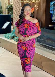 Nia Dress - Berry Bliss