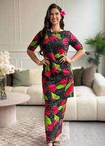 Puletasi Two Piece: Penina Puletasi - Ula Moso'oi