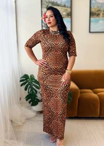 Puletasi Two Piece: Mina Puletasi - Koko Samoa
