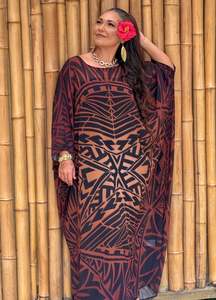 Kaftans: Tala Kaftan - Sienna Gold