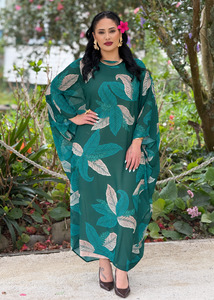 Kaftans: Tala Kaftan - Green Goddess
