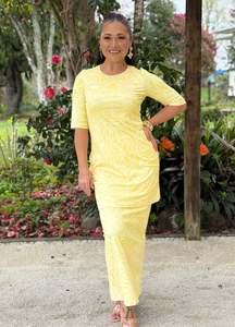 Puletasi Two Piece: Malia Puletasi - Nuanua