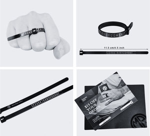 Mens Ring Size Chart And Sizer