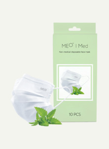 Meo Med With Peppermint Scent Face Mask Healthy Breath