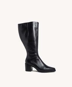 Products: Waterloo Knee High Boot with XX Wide Calf Online Merchant 1948