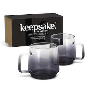 Drinkware: Keepsake Dusk Coffee Cup - Set of 2