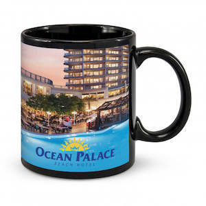 Ceramic Mugs: Black Hawk Coffee Mug