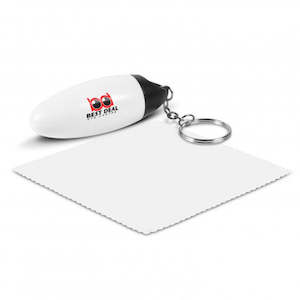 Tech Accessories: Microfibre Cloth Key Ring